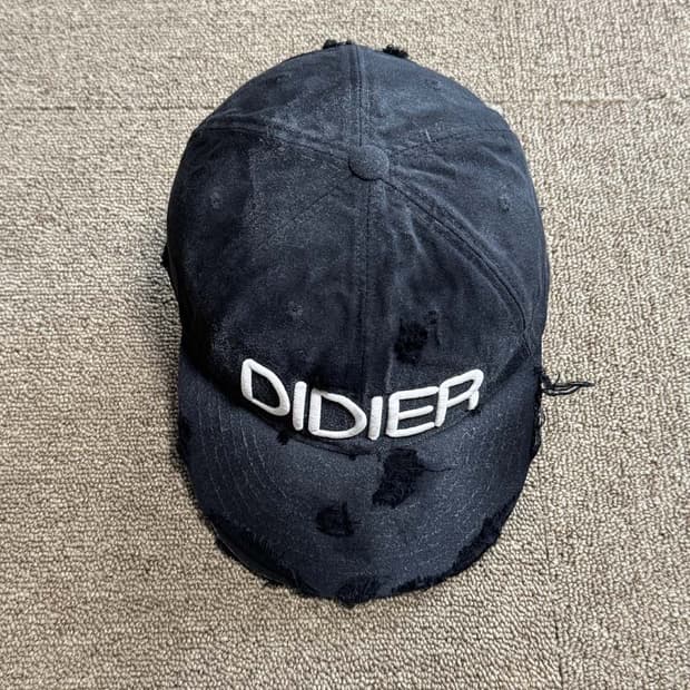 디디에르웨어 didier wear 디스트로이드 볼캡 블랙