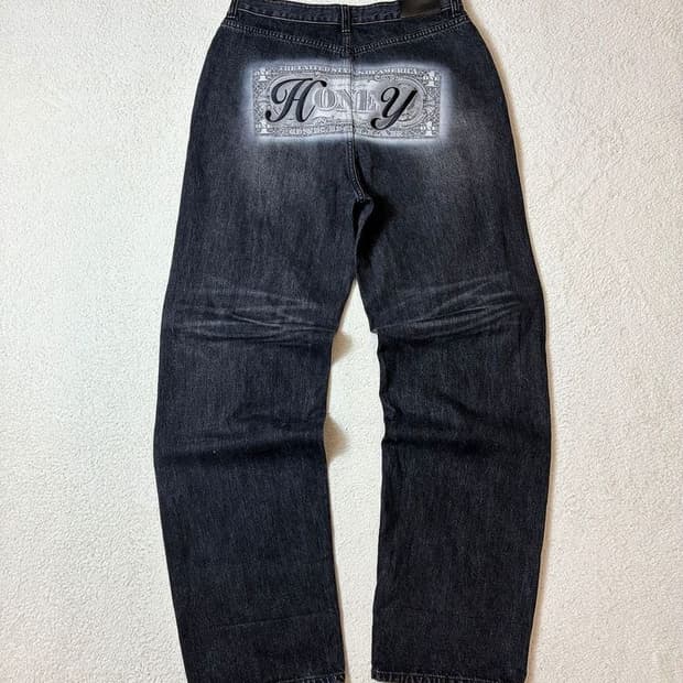 오도어 ODOR 달러 와이드 데님 팬츠 PN6868