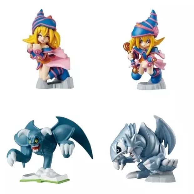 미개봉) 유희왕 툰 시리즈 피규어 4종 푸른눈의백룡 블랙매지션걸