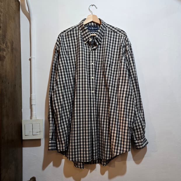Polo BIG SHIRT 멀티 체크 (폴로 빅셔츠)