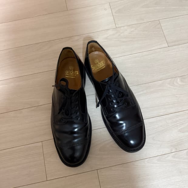 샌더스 밀리터리단화1128 255 uk6 캡토더비 코도반