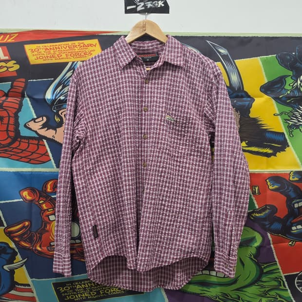 00's VANS 체크셔츠 M