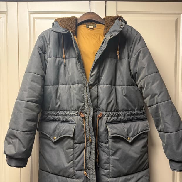 RRL 빈티지 트윌 야상패딩 L사이즈