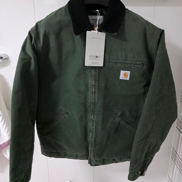 칼하트 og 디트로이트 자켓 올리브 M