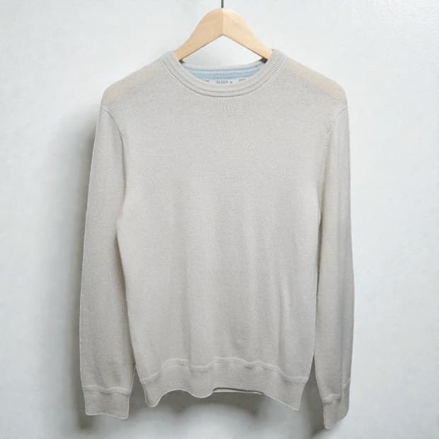 95)olzen 올젠 캐시미어100% 니트 아이보리