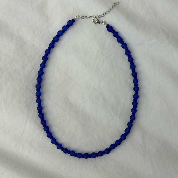 Bule and blue necklace 