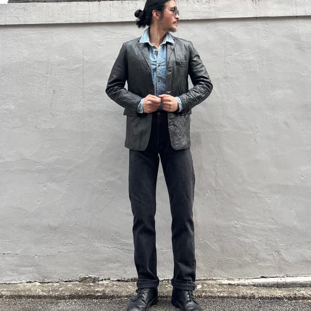 90년대 미국 리바이스 501 흑첟