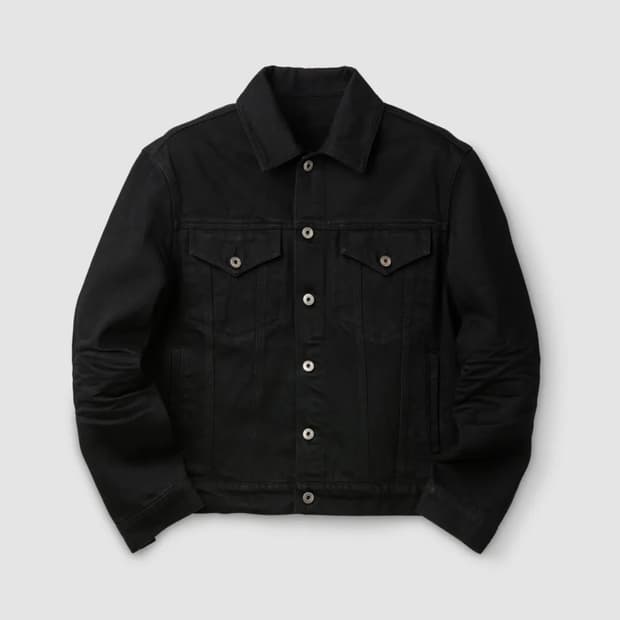 [새상품] 쿠어 엠보 워시드 더블 포켓 트러커 자켓 XL