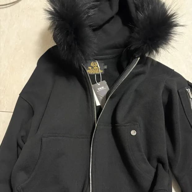 [1] POG SERVICE 포그서비스 N2B 퍼 후드집업