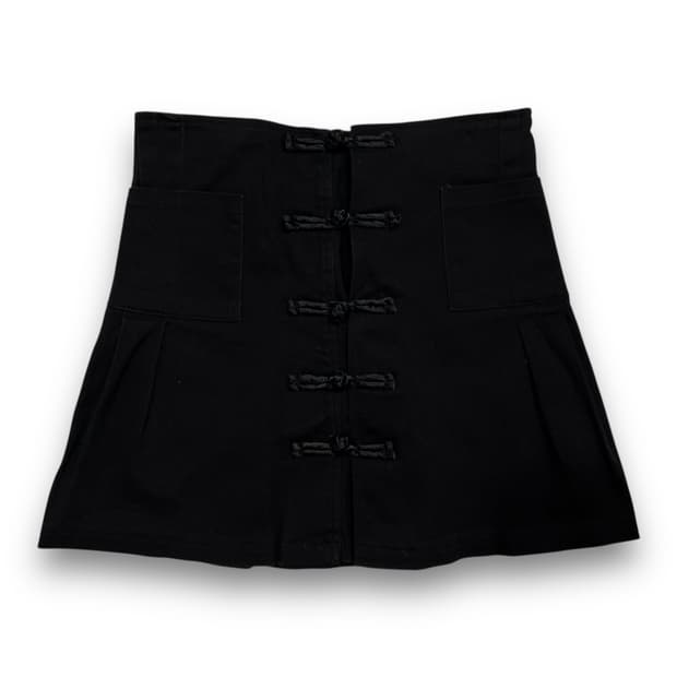 락시크 치파오 빈티지 다크웨어 스커트