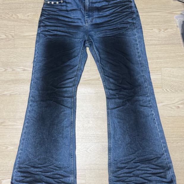 왓더파티 플레어핏 데님팬츠