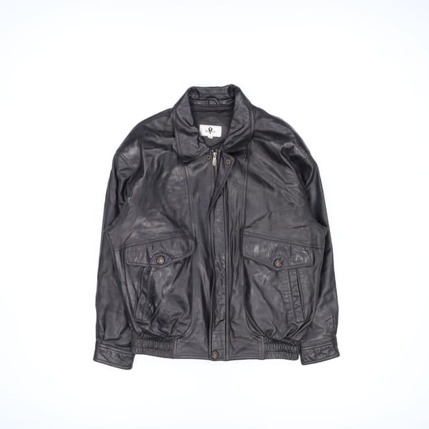 [100] 바쏘 남성 양가죽 라이더 가죽자켓 0119J