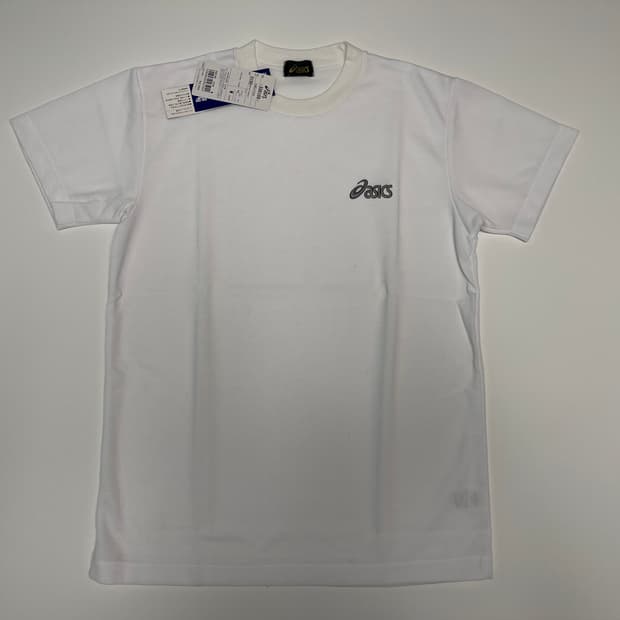 아식스 00s 올드 1번 원포인트 로고 빈티지 반팔 티셔츠 Asics O