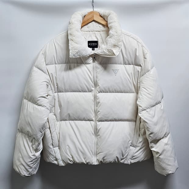 게스 여성 덕다운 푸퍼패딩 M