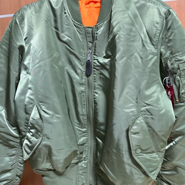 알파인더스트리 ma-1 XL 카키
