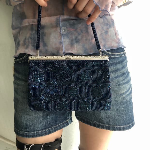 beaded evening bag 