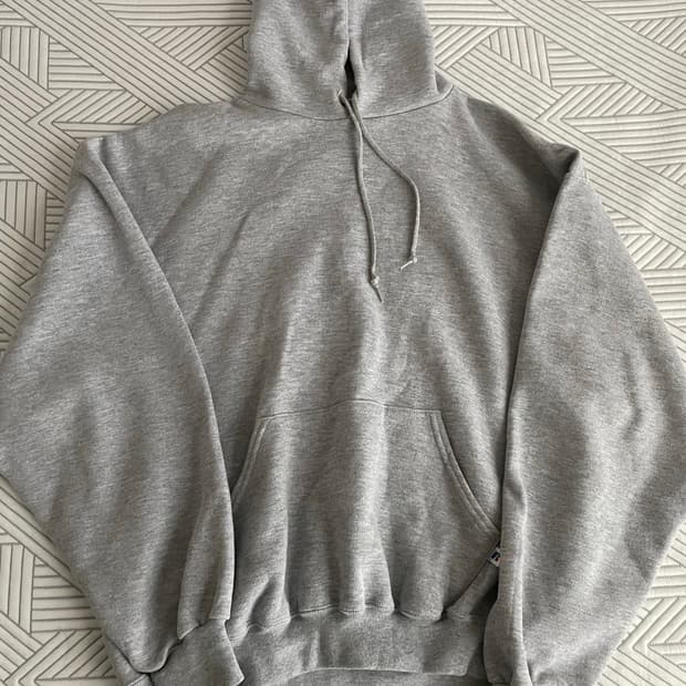 (XL) 러셀 애슬레틱 후드 그레이