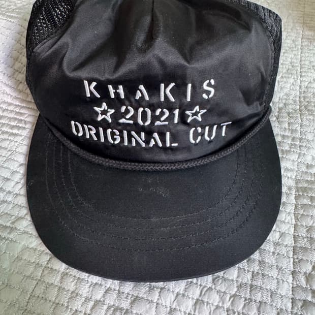 카키스 트러커 메쉬캡 블랙