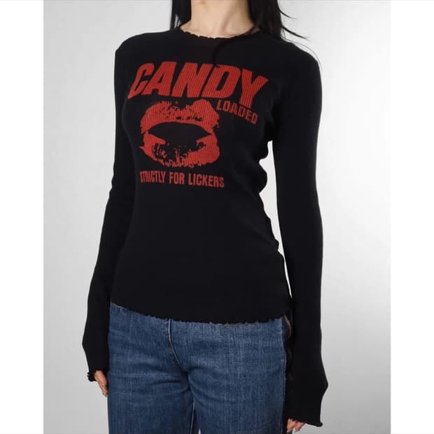 히스테릭글래머 캔디 롱슬리브 