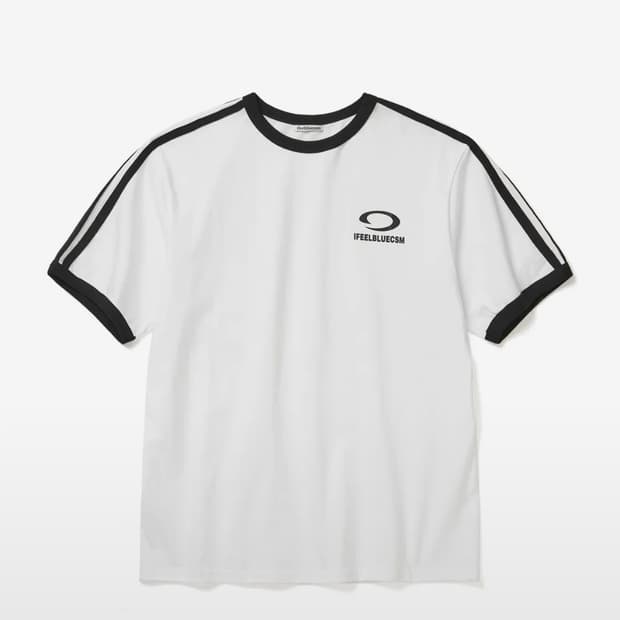 아이필블루씨에스엠 90s 링거 티셔츠 M