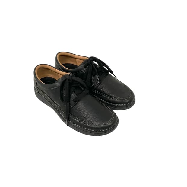 클락스 네이처 블랙 레더 로퍼 (255)