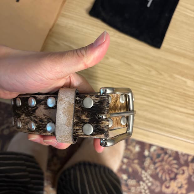 스투시 송치벨트