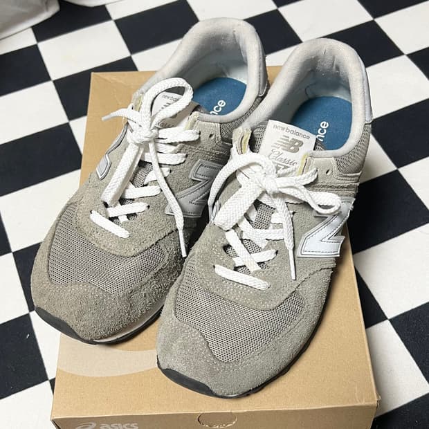 [270] 뉴발란스 574 그레이 운동화 클래식