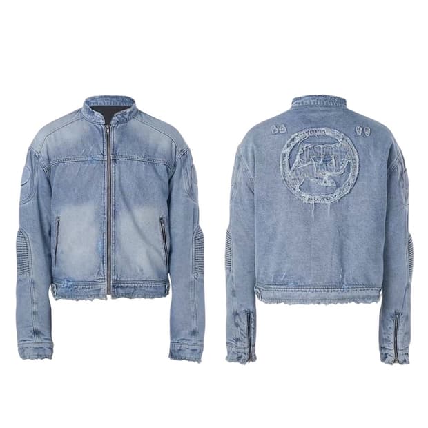 [L] RYE CHASIN 데님 바이커