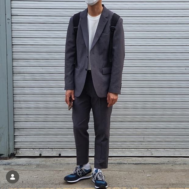 유니클로 jw앤더슨 린넨셋업