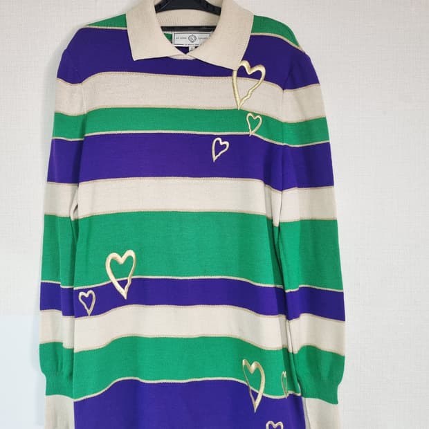 세인트존 정품 롱 면니트