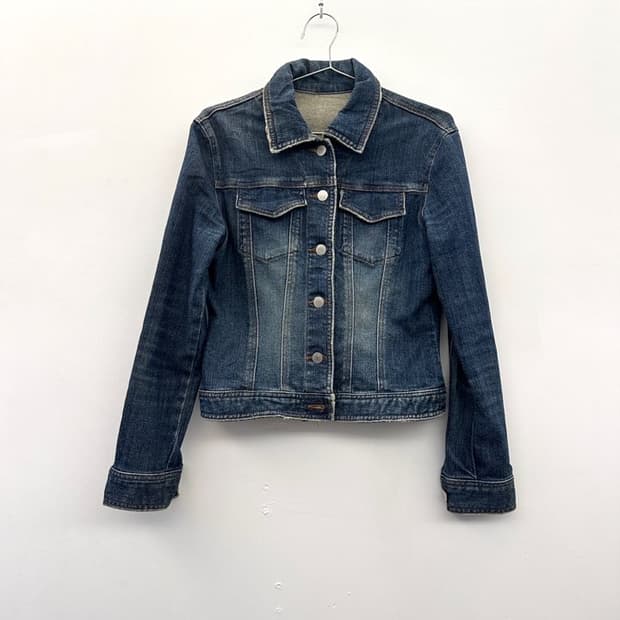 Denim basic jacket