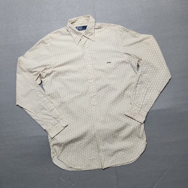 미사용) 90s 빈티지 폴로 랄프로렌 풀오버 셔츠