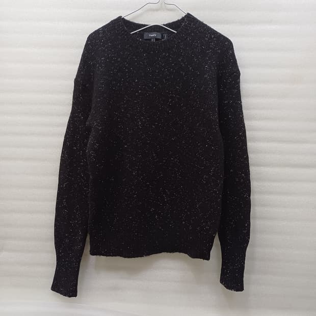 띠어리 메리노 울 베이비 알파카 라운드 니트 여성 헐렁 S 사랑봉봉