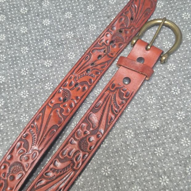 멕시코 메이드 빈티지 벨트