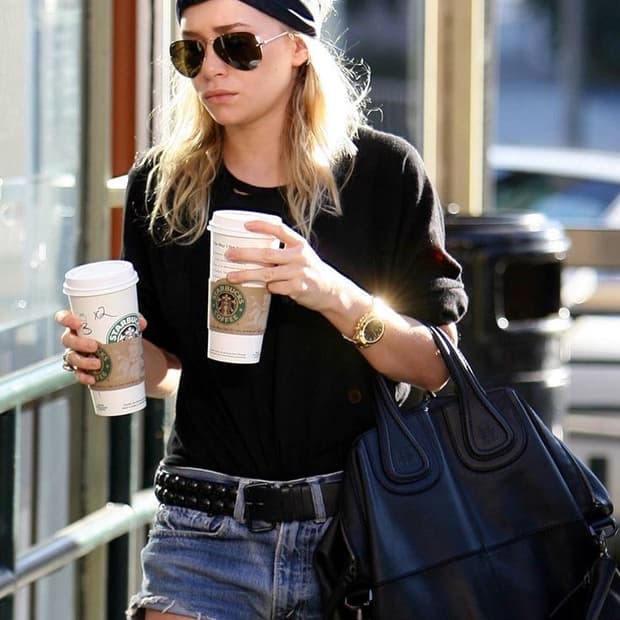 지방시 나이팅게일백 다크브라운