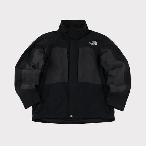 [M] 노스페이스 하이벤트 블랙앤그레이 자켓