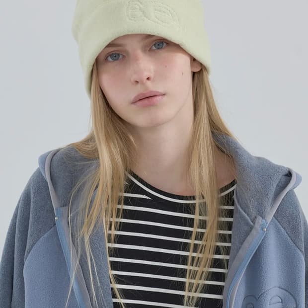 엔조블루스 플리스 비니(레몬)