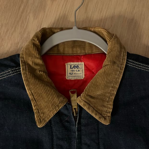 1970s LEE 리 191-LB 데님 워크 자켓