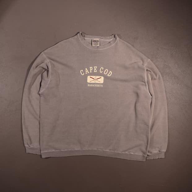 빈티지 USA 피그먼트 스웻셔츠