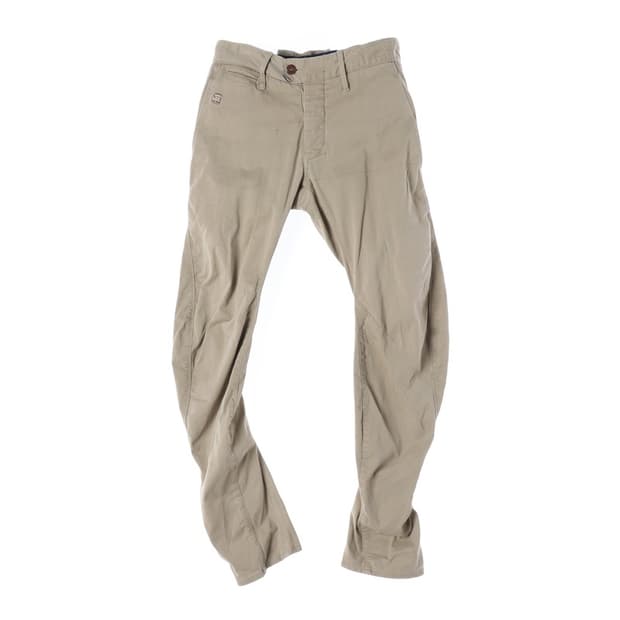 GSTAR RAW 절개 디자인 입체 입체 핏 팬츠 30