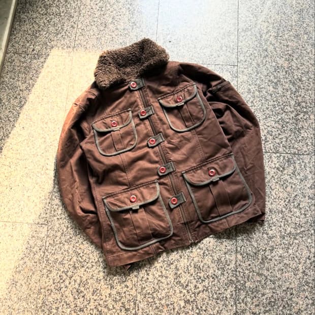 포켓 워크 자켓