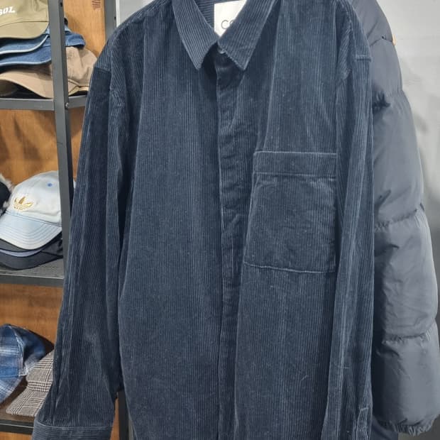 코스 코듀로이 셔켓 L사이즈(100~105) 컨디션9/10