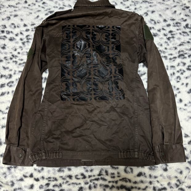 Unknown” Y2K Mood Back Print Grunge Jack