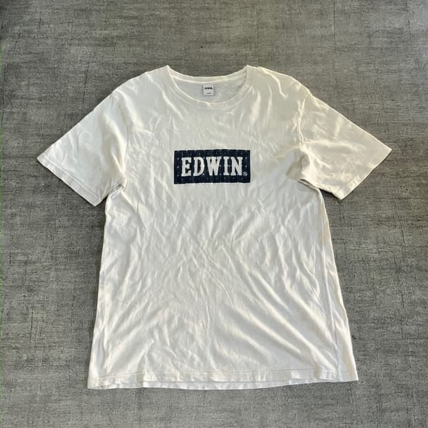 일본빈티지 Edwin 에드윈 올드스쿨스트릿 반팔티셔츠