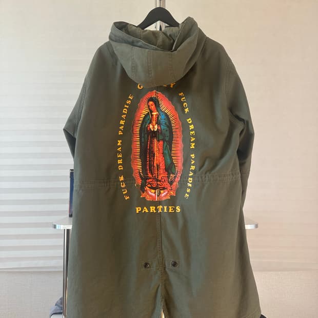 와코마리아 버진마리아 프린팅 모즈코트