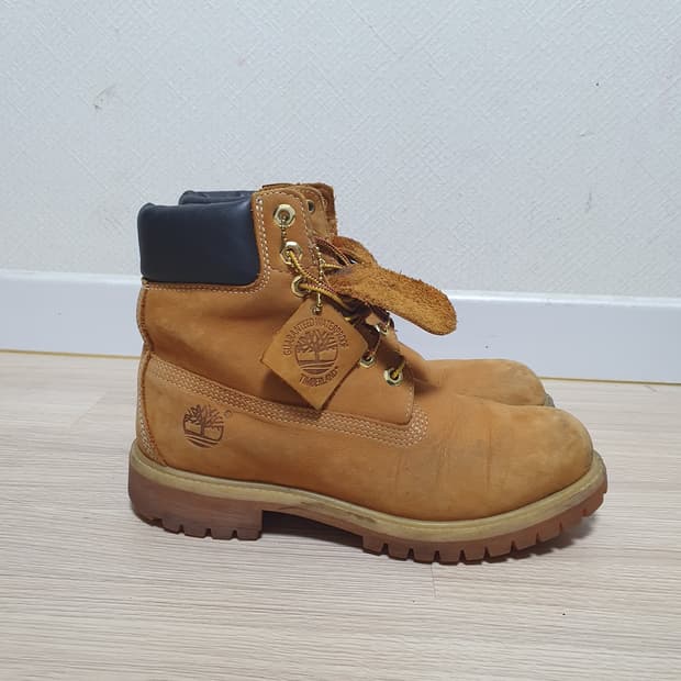 팀버랜드 6인치 옐로우 부츠 260