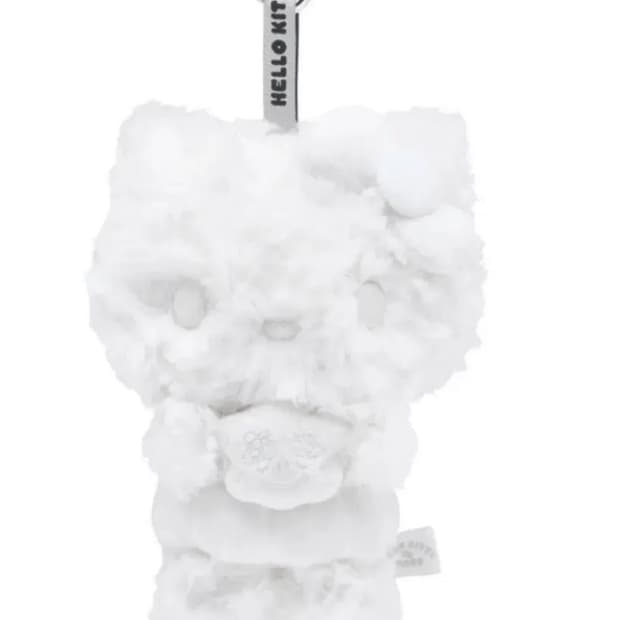 지수 헬로키티 콜라보 키링 - 시크릿 화이트 키티