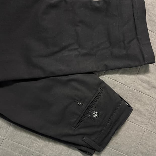 VANS 반스 어센틱 치노 루즈 팬츠 블랙 30