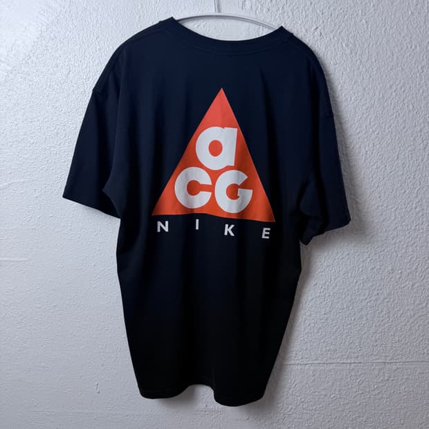 나이키 ACG 빅로고 반팔 티셔츠 블랙