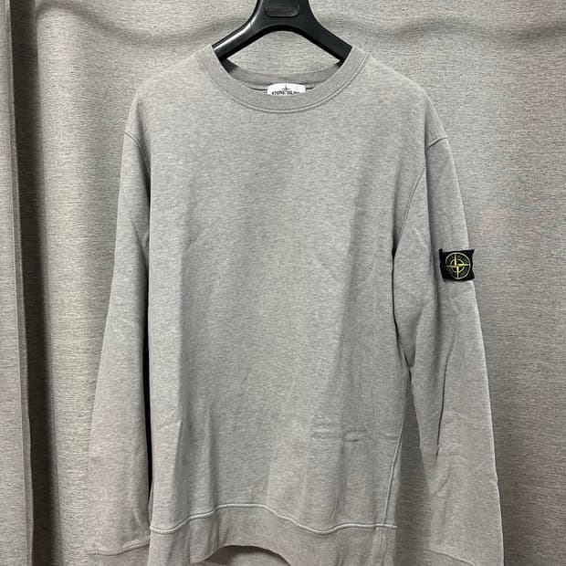 (3XL) 스톤아일랜드 맨투맨 그레이